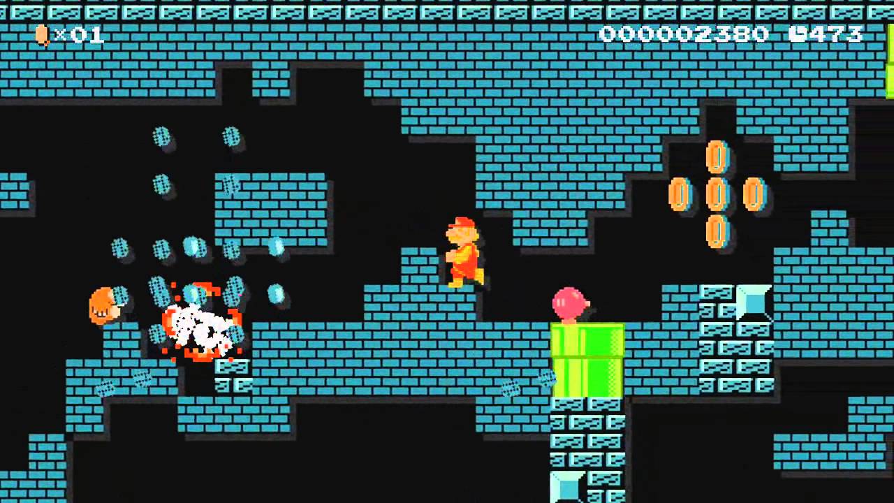 Review Super Mario Maker Nintendo Wii U Digitally Downloaded
